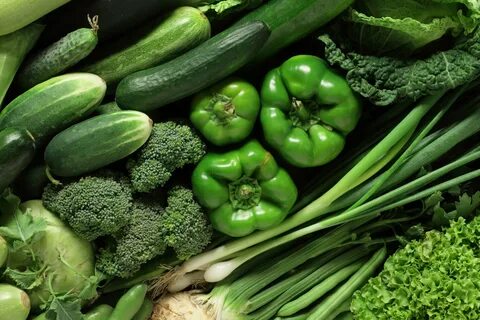 Green vegetable bed