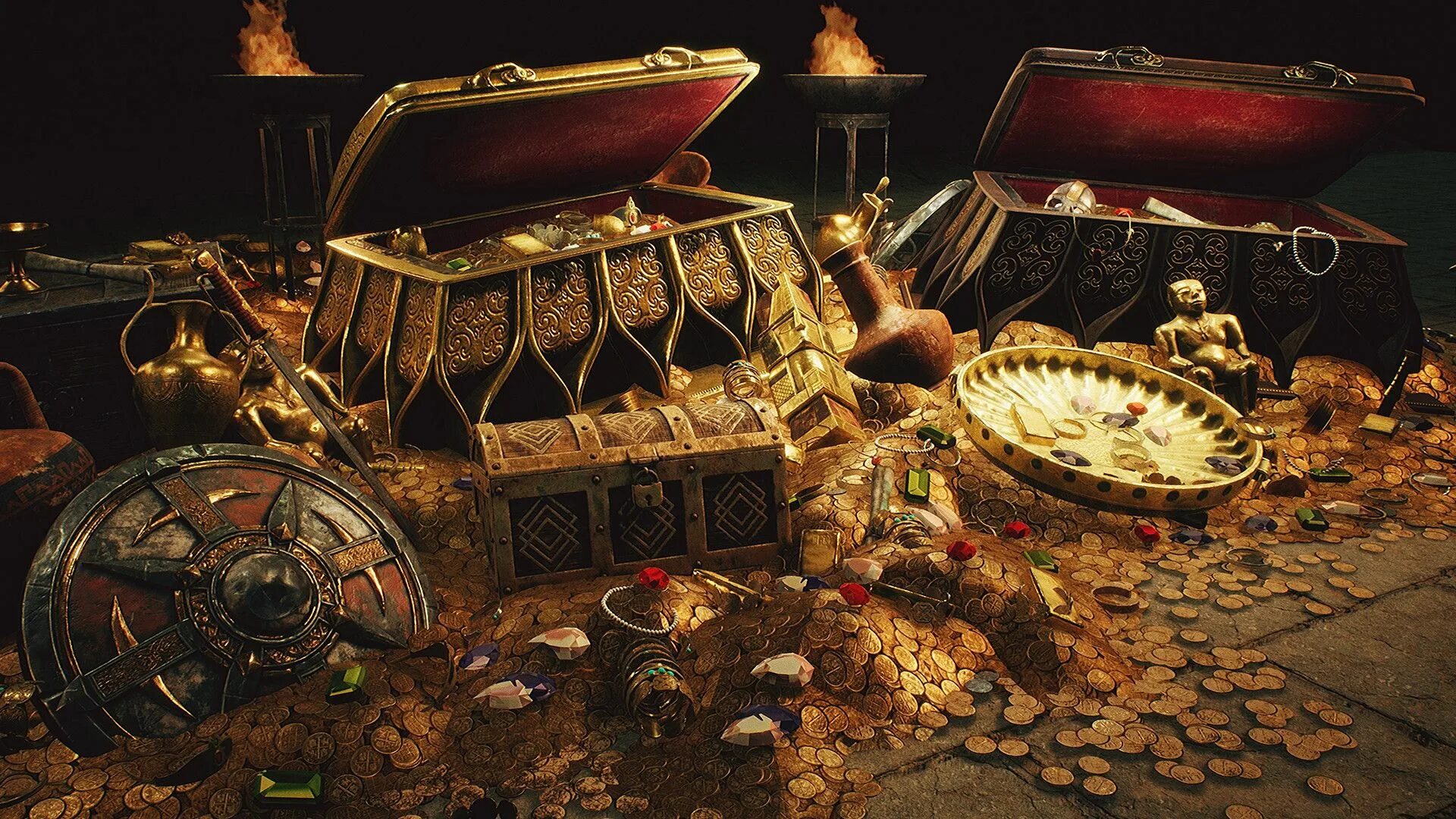 Gold treasure