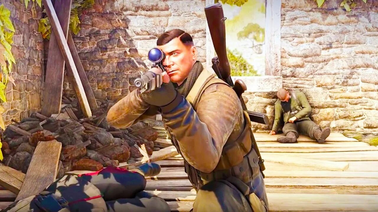 Sniper Elite. Снайпер 4. Sniper Elite 4 геймплей. Снайпер Элит 4 арт. Снайпер 4 игра на компьютер