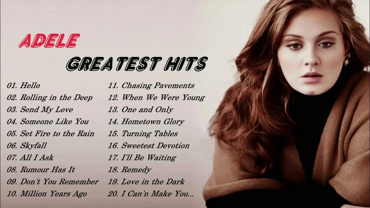 Love adele текст. Adele - Greatest Hits. Adele - (2012) Greatest Hits.