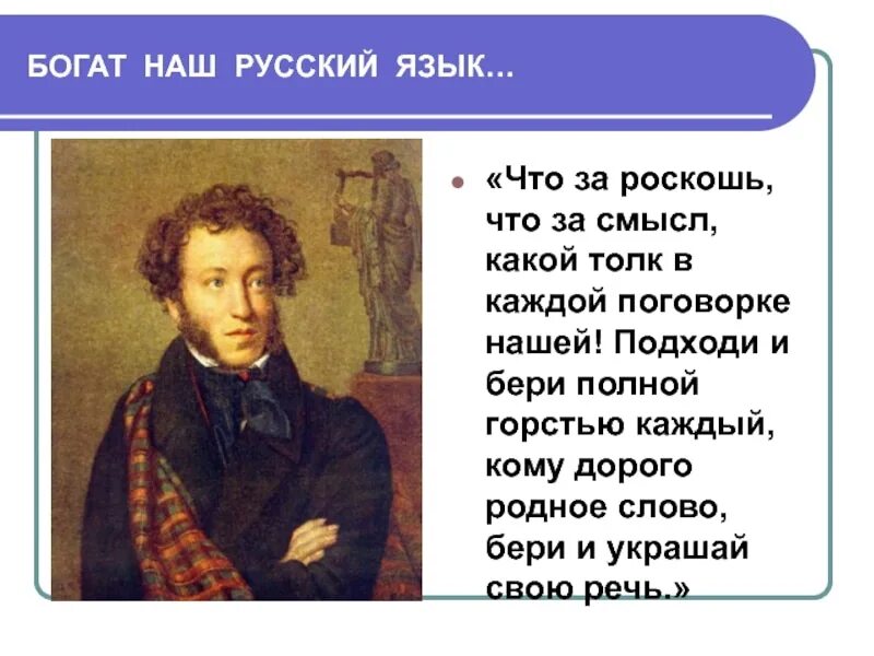 Богатство и разнообразие русского богатство русского. Наш богатый русский язык. Чем богат наш русский язык. Русский язык наше богатство. Что за роскошь что за смысл какой толк в каждой поговорке нашей.