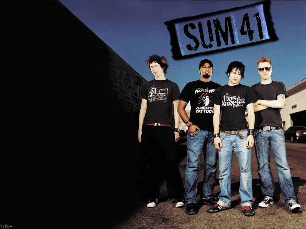 Sum 41 heaven x hell 2024. Группа sum 41. Лидер sum 41. Sum 41 обои. Sum 41 2001.