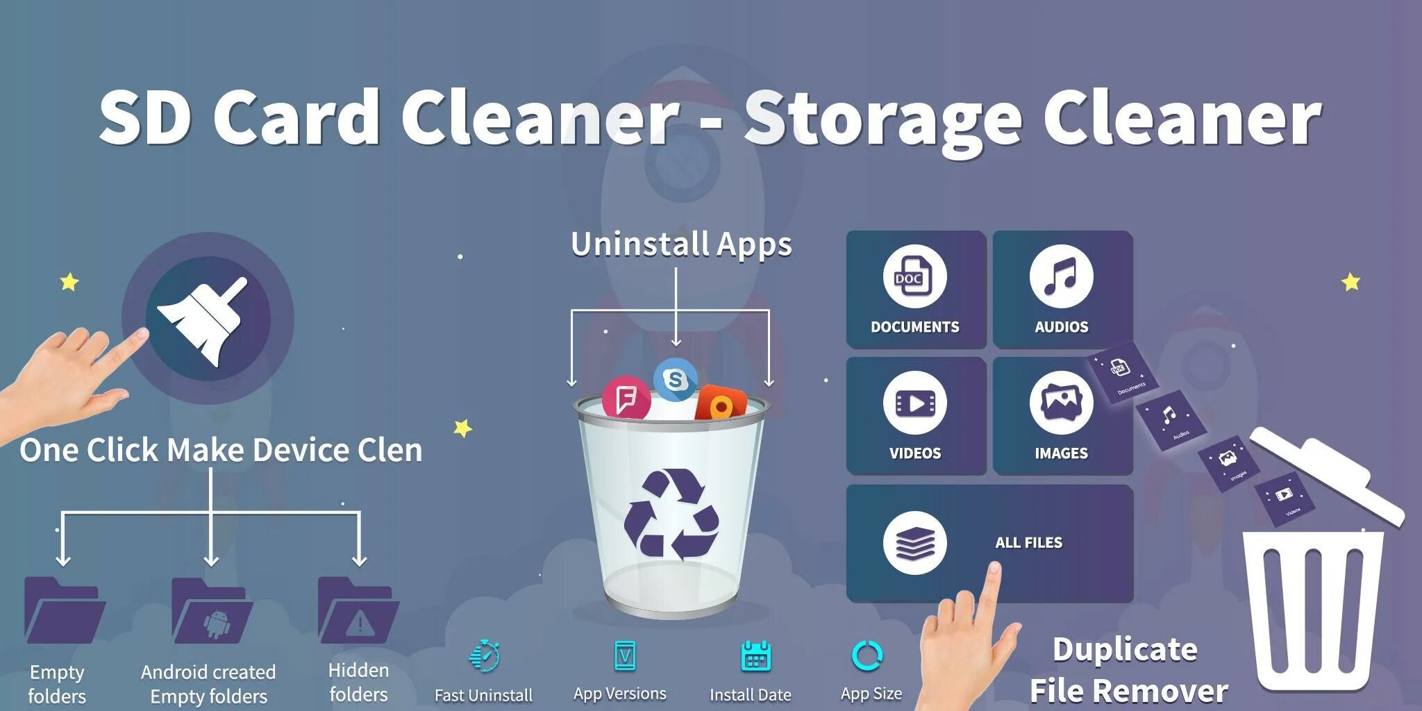 SD Card Cleaner. Clean up Storage. Clean Storage Android. Cleaning Card.