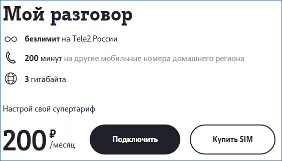 Как подключить тариф мой разговор. Тариф теле2 за 200 рублей. Безлимитный тариф теле2 за 200 рублей. Тарифы теле2 200 рублей в месяц. Теле2 за 200 рублей в месяц.