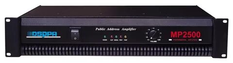 Public address amplifier