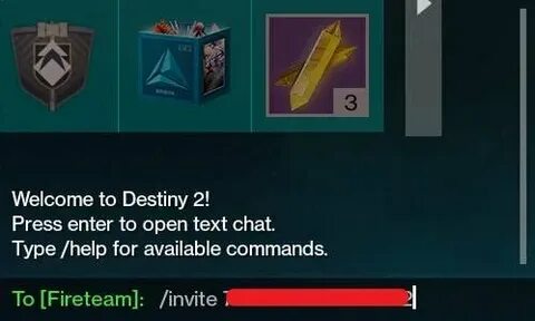 Команда invite