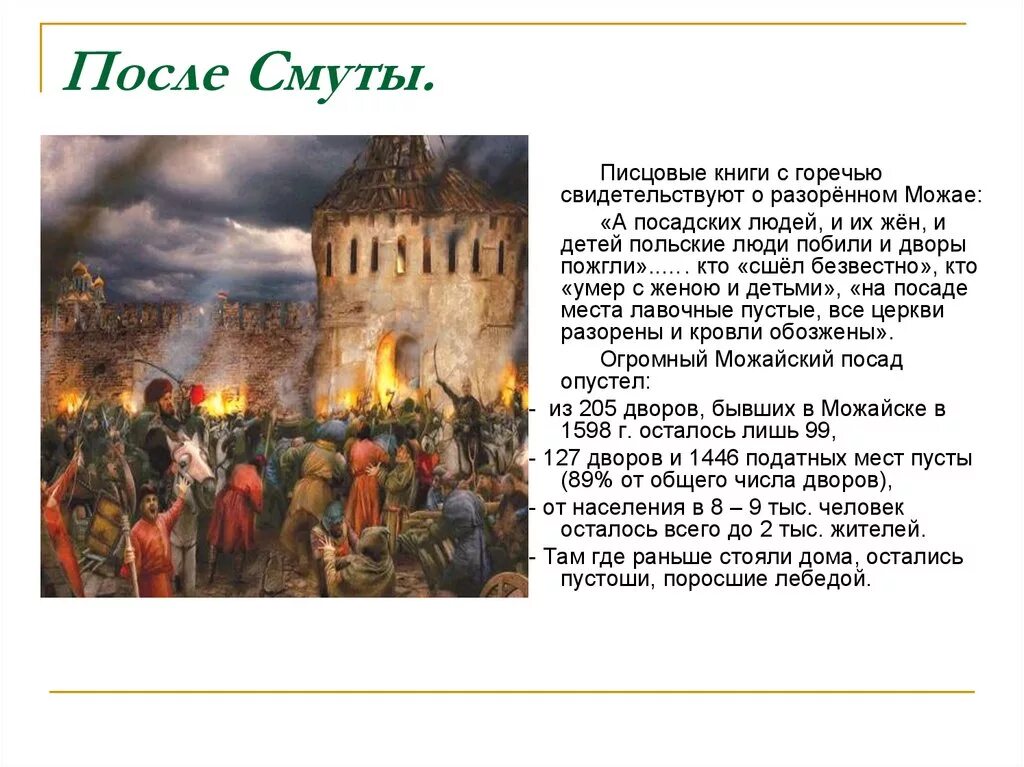 Россия после смуты. Восстановление после смуты. Во времена после смутного времени. Россия после смутного времени (XVII В.).. Состояние смуты