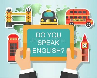 To my they spoke english