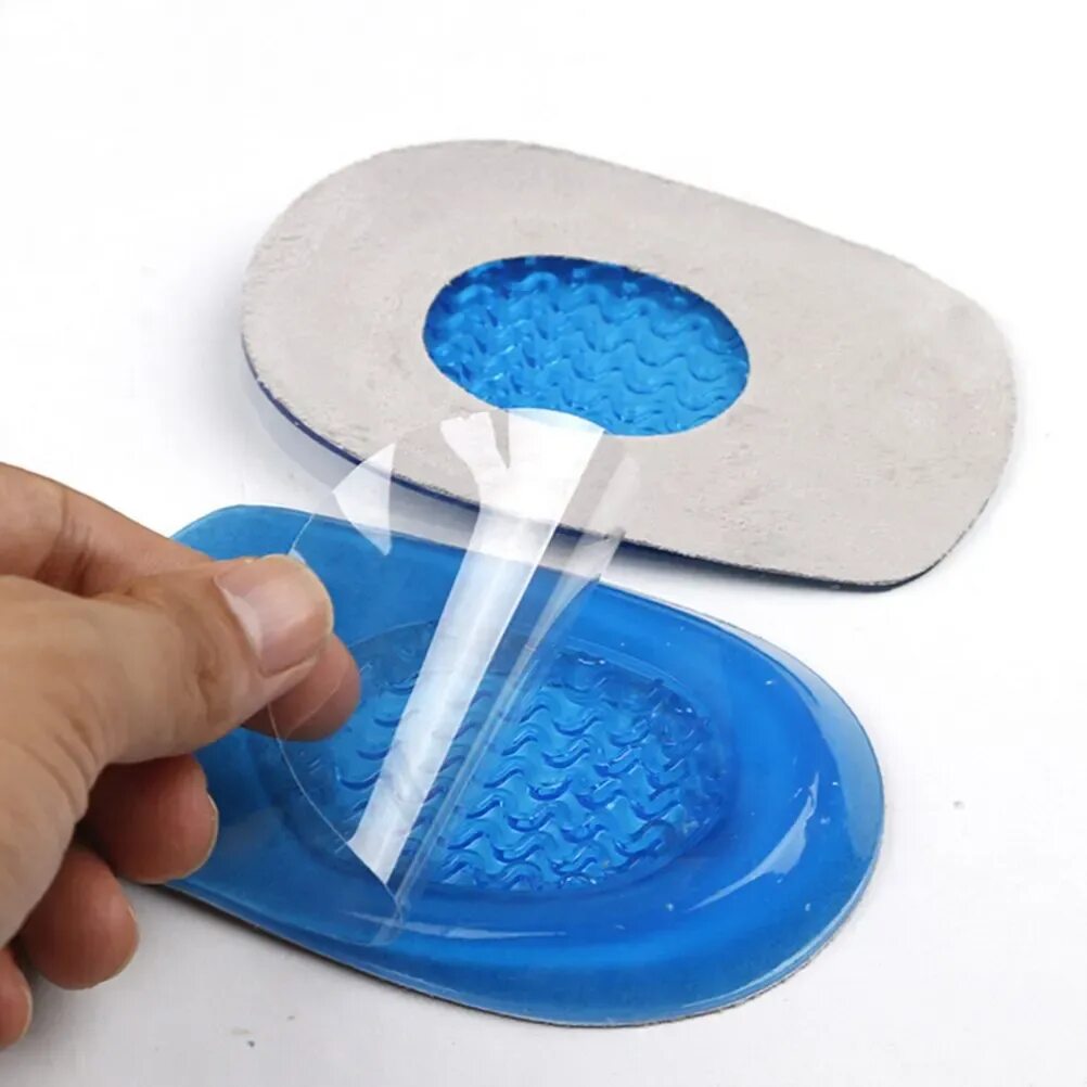 Silicone Gel insoles Heel Cushion soles Protectors Spur. Силиконовые стельки под пятку артикул sk16702. Стелька супинатор гелевая. Половинчатые стельки под пятку.