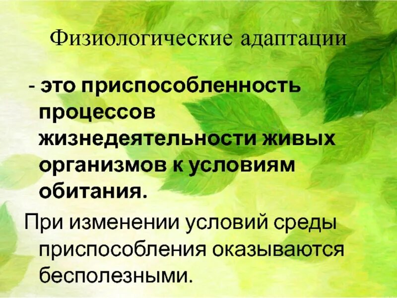 Реакция организма на изменение условий среды. Физиологические адаптации. Приспособление организмов. Приспособление организмов к условиям окружающей среды. Приспособления к условиям среды.