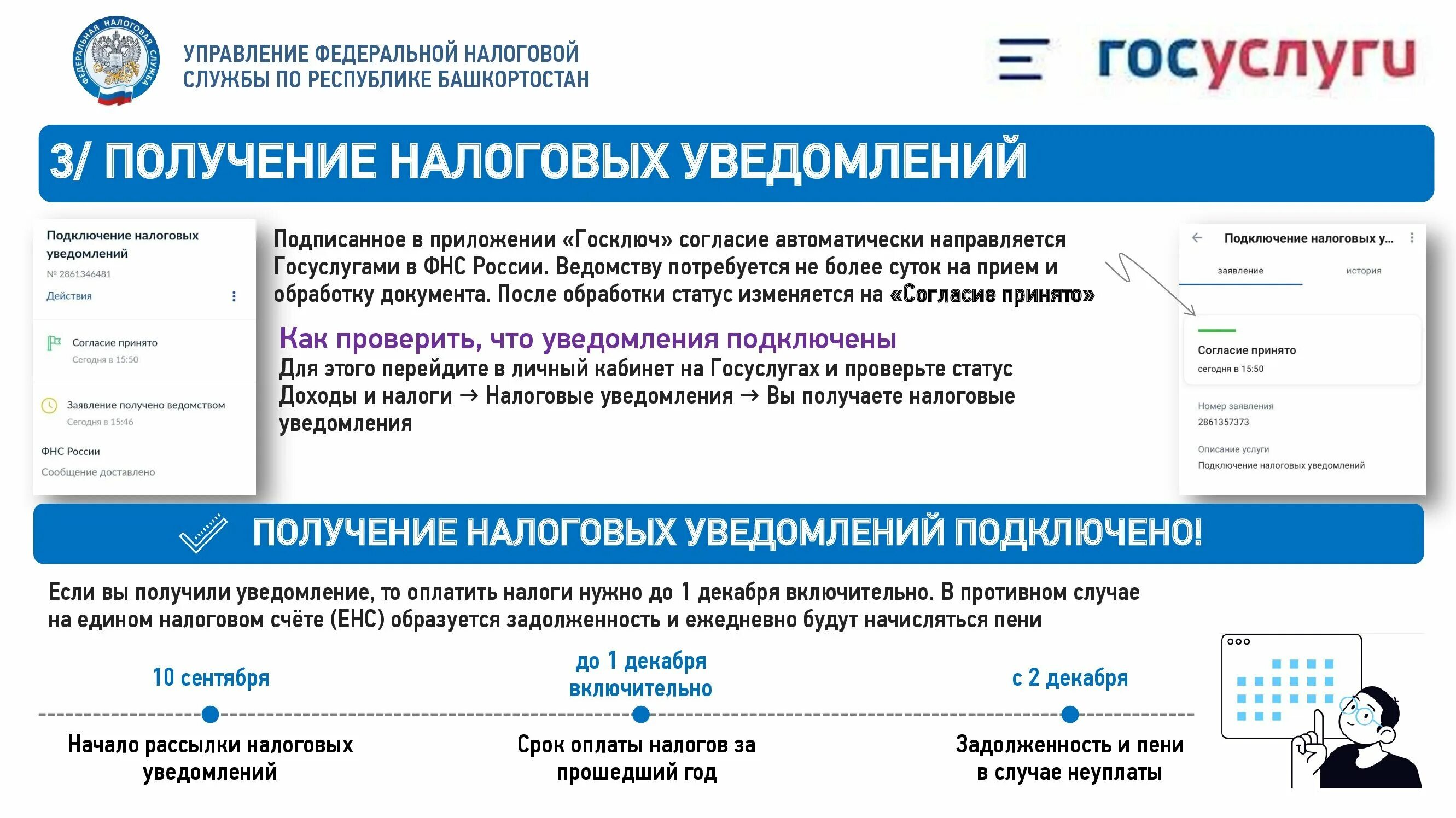 Как получить налоговое уведомление через портал госуслуг. Как получить налоговое уведомление через портал госуслуг