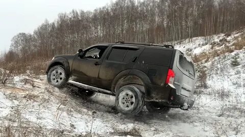 Ниссан патфайндер зимой