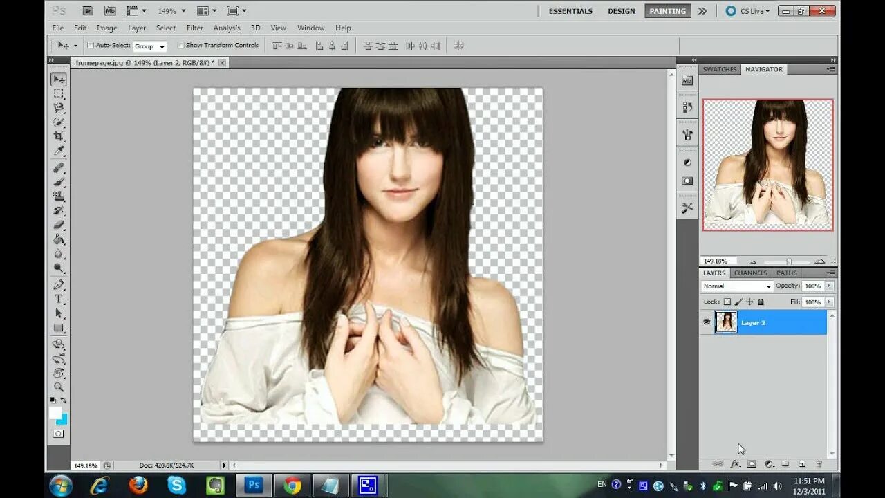 How to crop image