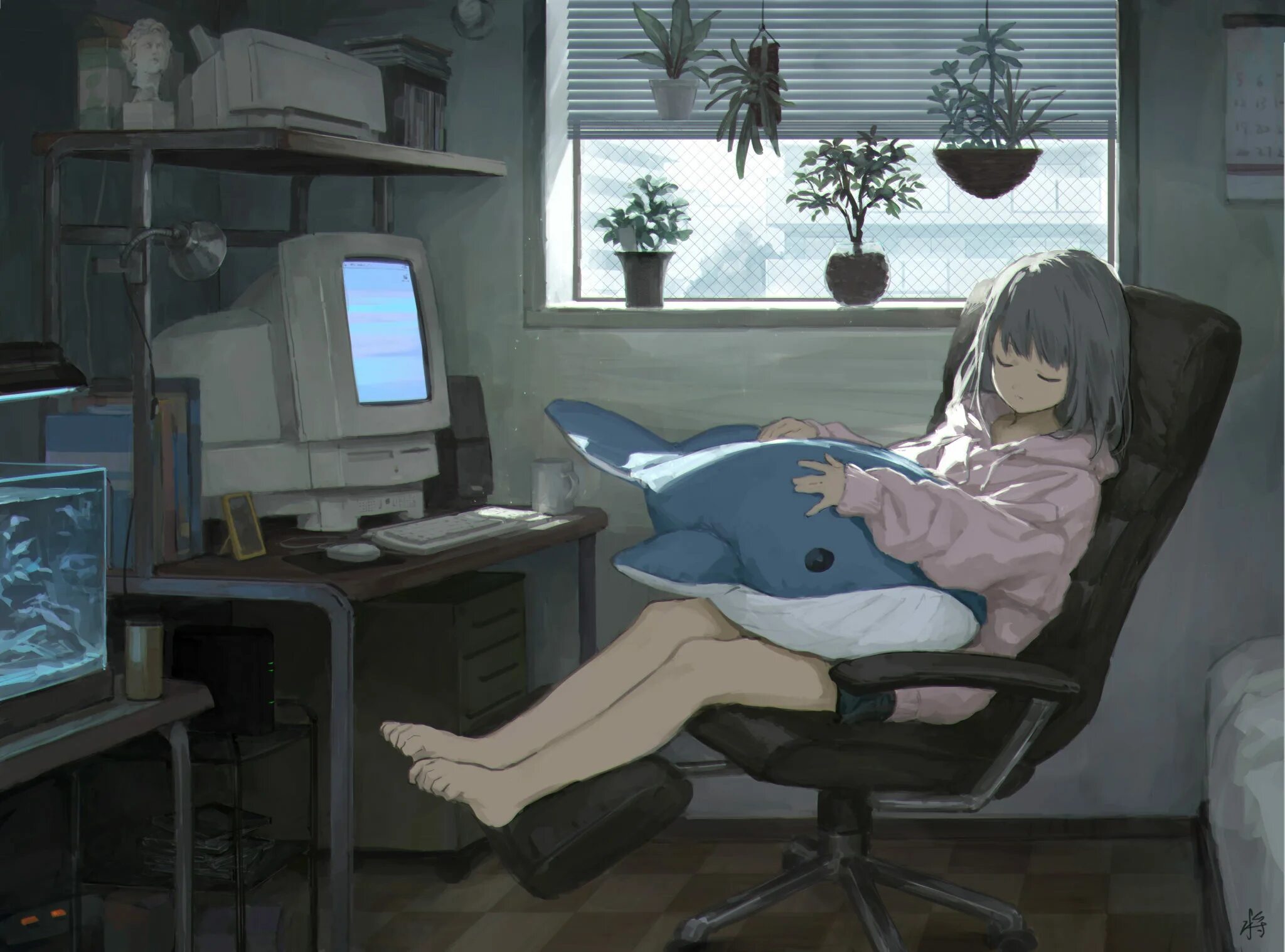 Everyday life with hikikomori sister