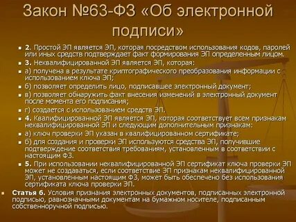 63 фз кратко