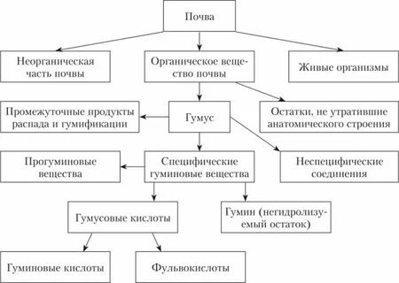Органические кислоты почвы