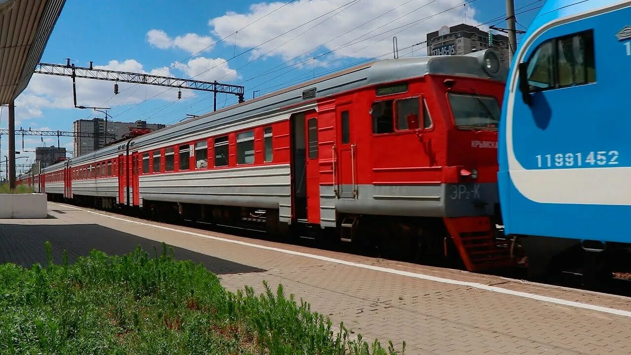 Эр2к 1049. Крымские эр2к. ТЧ-29 Белореченская. Поезд 6015.