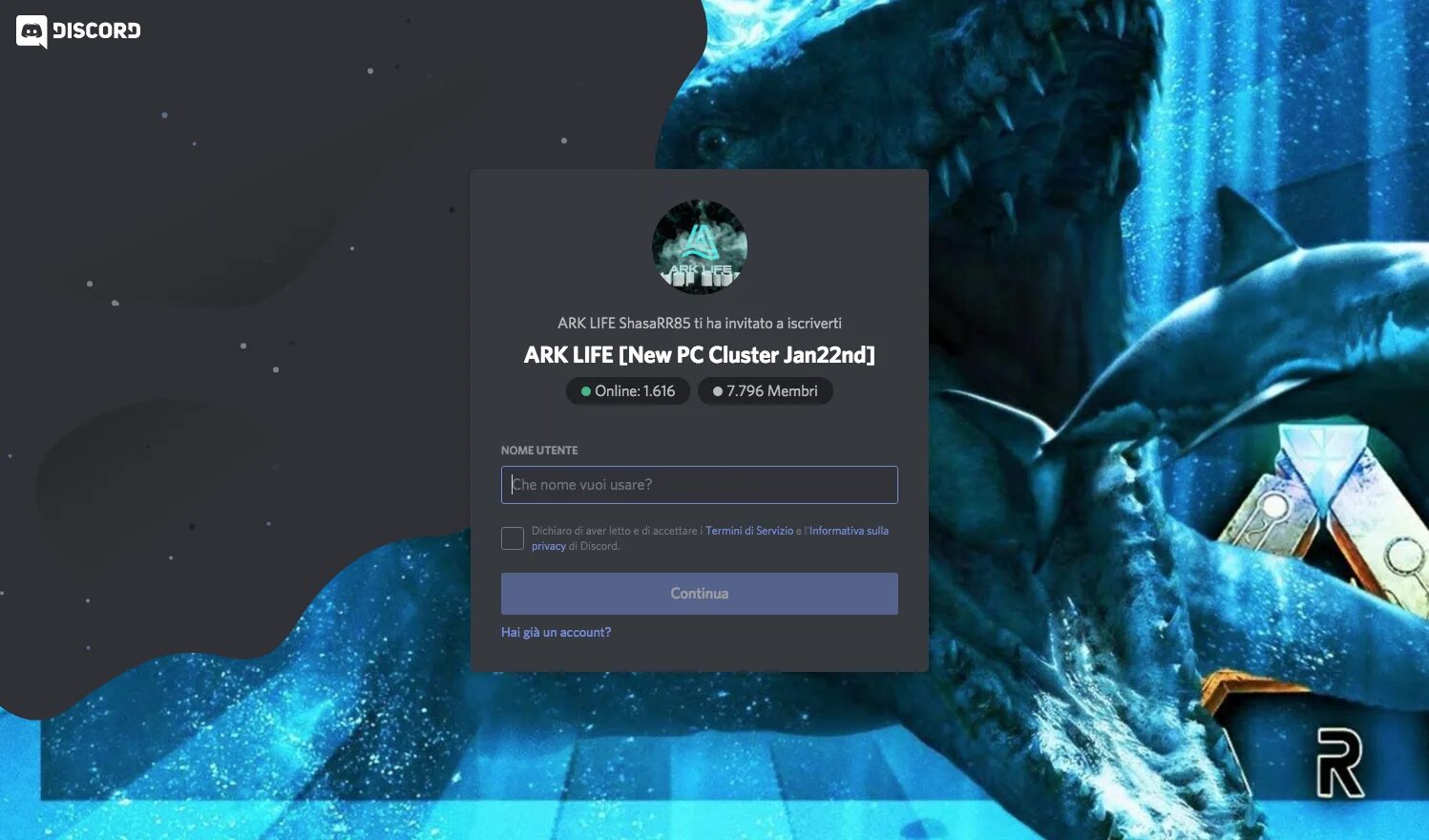 Ark discord