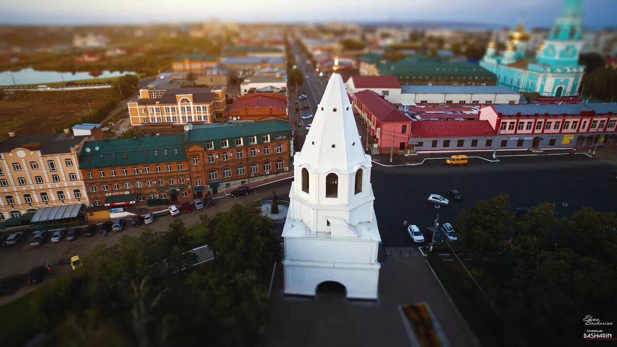 Кремль, Сызрань (Сызрань, город), фотография. фасады Кремлевская площадь с военн