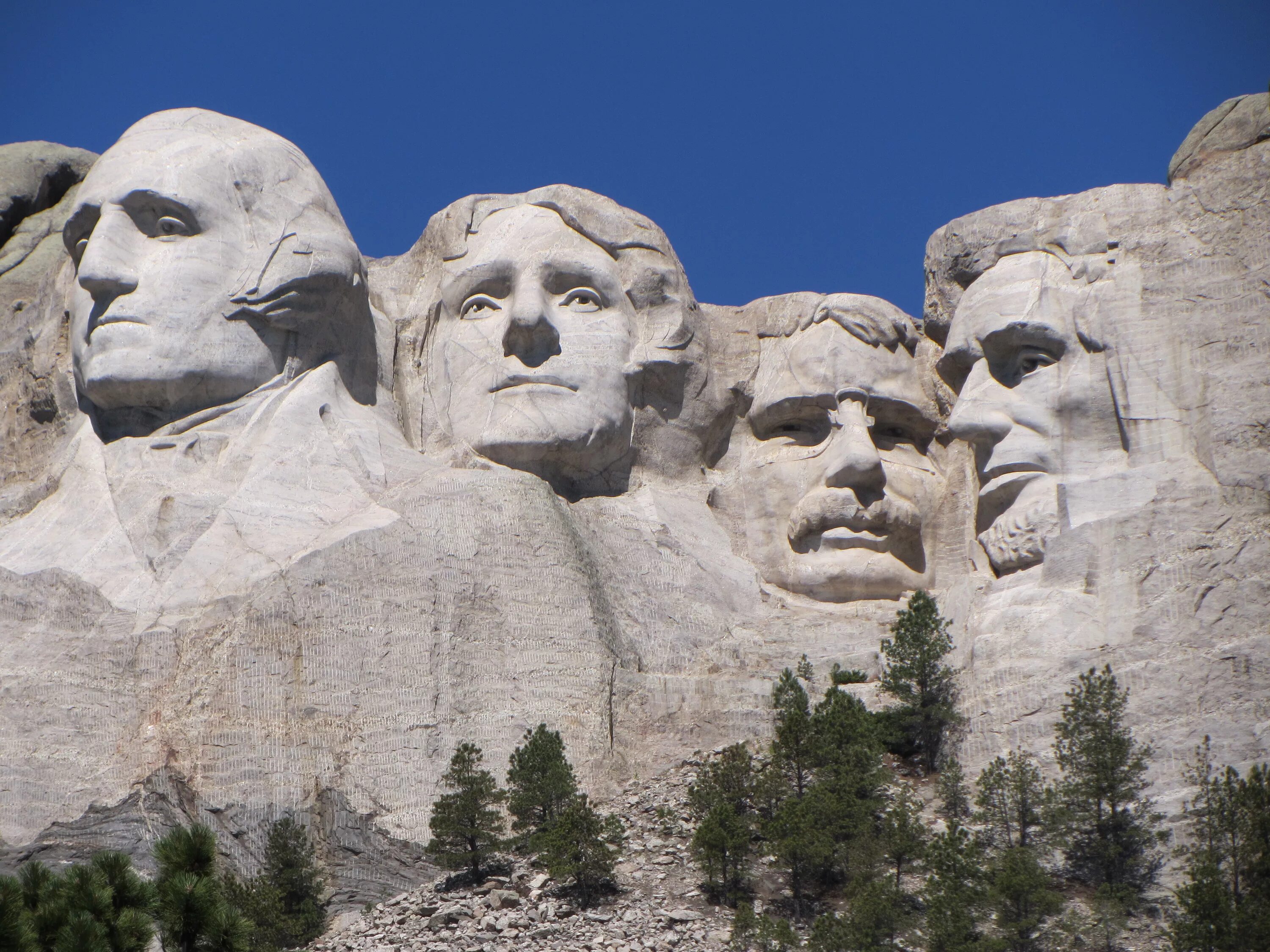 Гора Рашмор в США