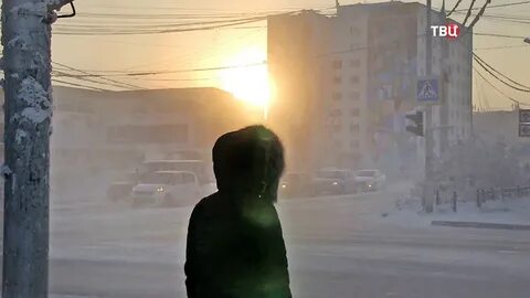 Зима ударили морозы