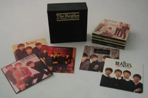 The Beatles CD collection. The Beatles Singles collection 2019. The Beatles the Singles collection Box-Set. Beatles LP Box Set.