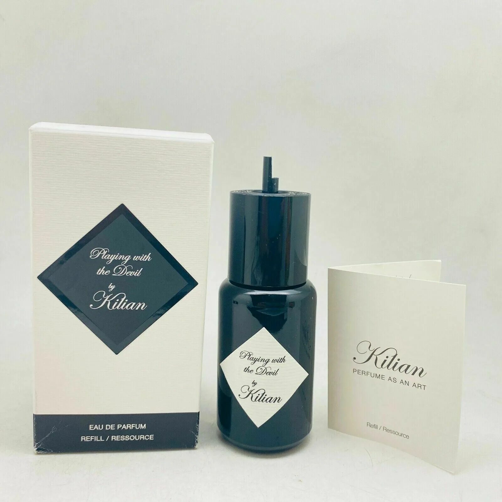 Килиан дьявол. Kilian playing with the Devil (унисекс) 50ml Refill. Рефил Килиан. Playing with the Devil by Kilian. Рефил Килиан с виалой.