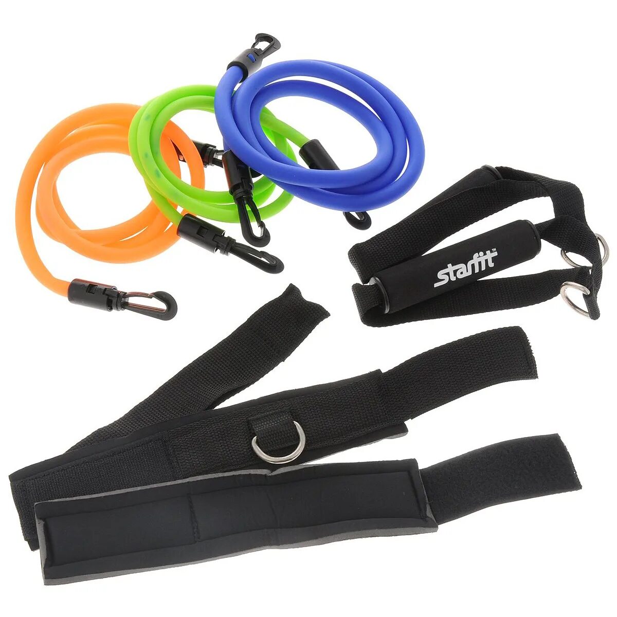 эспандер start up nt34040. набор эспандеров 5 шт. резинка для спорта длинная. Torneo эспандер оранжевый. резинка с ручками для фитнеса.