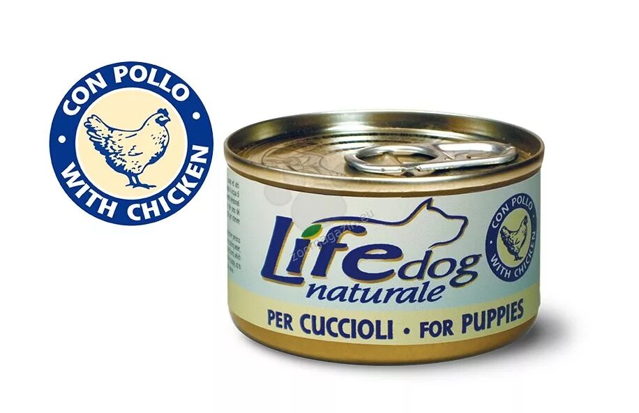 Корм для собак лайф. Консервы Life Dog. LIFEDOG консервы для собак кусочки тунца в соусе, 90 г.