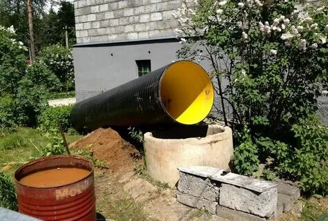 Колодец трубопровода
