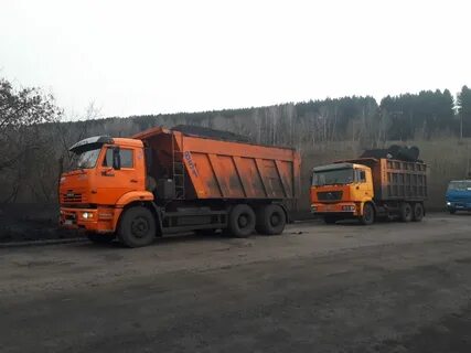 Сколько угля в самосвале