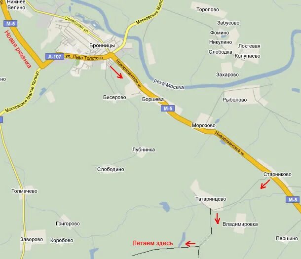 карта раменский район московской области с деревнями. поворот на старниково. место падения ан 148 на карте. рыболово парк. участок трассы м5 урал "ульянино - непецино".