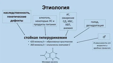 Гиперурикемия что это такое у взрослых