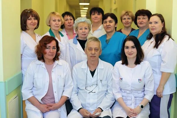 Врачи гематологического отделения. Отделение гематологии. Областная клиническая больница Псков.