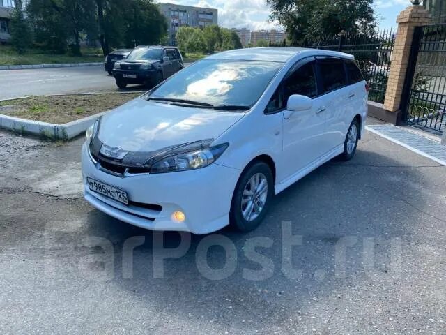 113 тыс. Реснички Toyota Wish. Wish 2010. Виш Тойота Уссурийск продажи 2010-12.