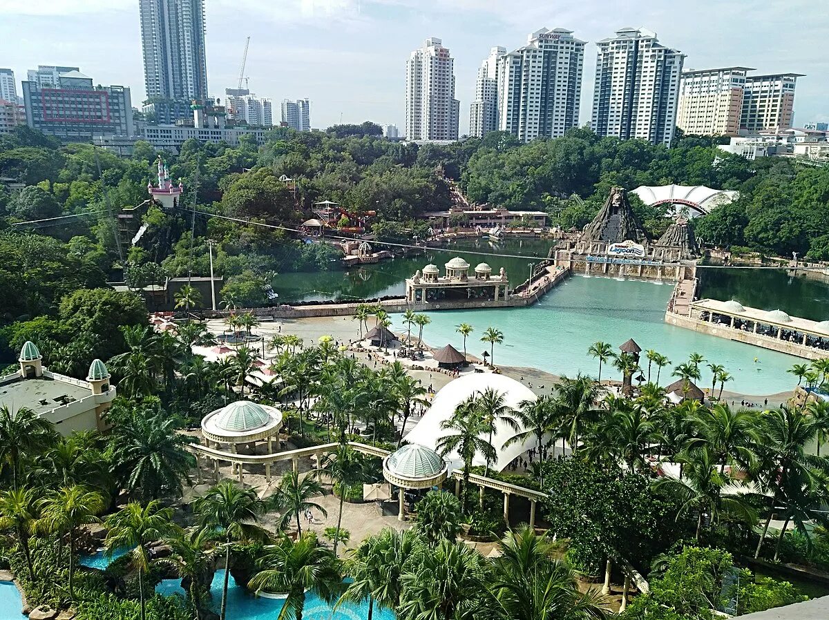 Штаты малайзии. Субанг-Джая Малайзия. Sunway Lagoon Куала Лумпур. Sunway Lagoon Малайзия. Парк Sunway Lagoon.