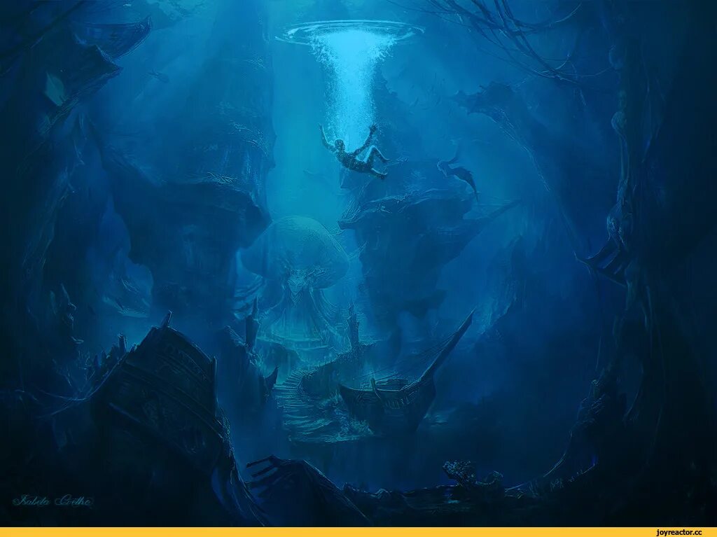 Тайны глубин. Мальстрём водоворот. Море глубина. Океан под водой. Глубина.