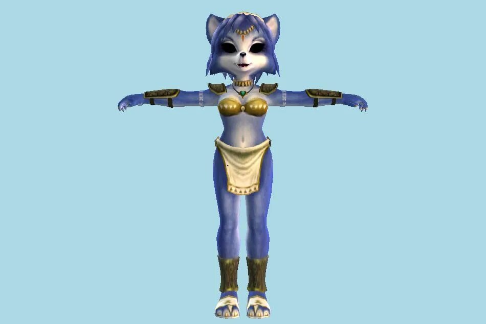 Кристал Star Fox 3д. Krystal Star Fox SFM. Krystal Star Fox model SFM. Krystal warfaremachine.