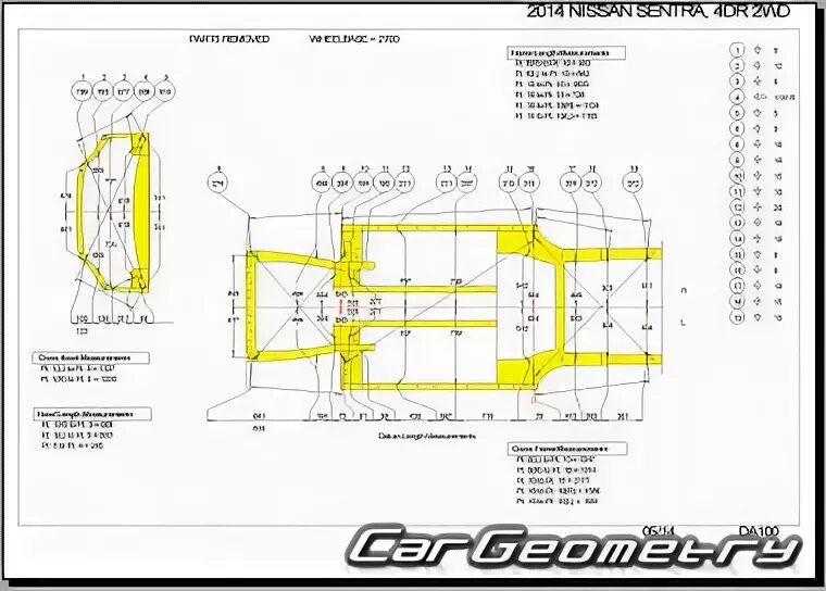 Ниссан сентра размеры. Геометрия кузова Nissan Sentra. Габариты Sentra b17. Длина Nissan Sentra b17. Ширина Ниссан Сентра.