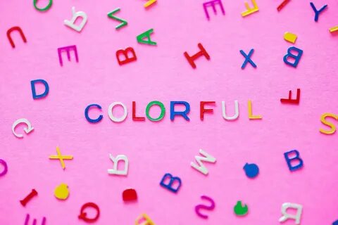 Colorful текст