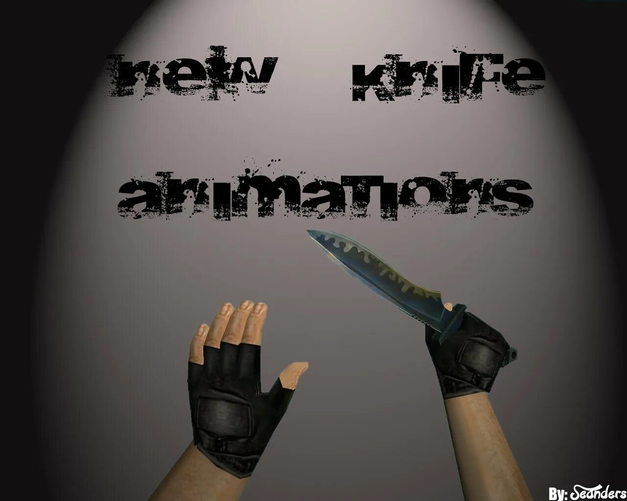 Сервера кс 1.6 ножи. CS 1.6 Knife. Кнайф из анимации. КС 1.6 анимация.