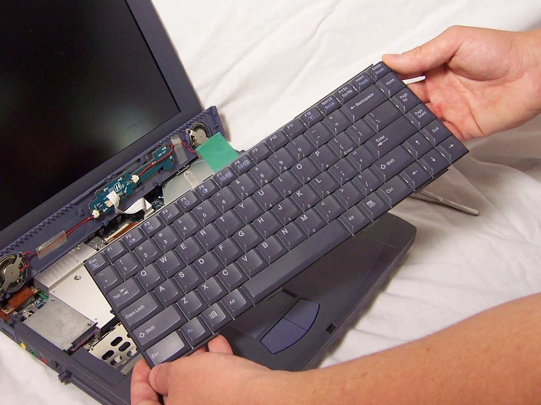 Как сменить клавиатуру на ноутбуке