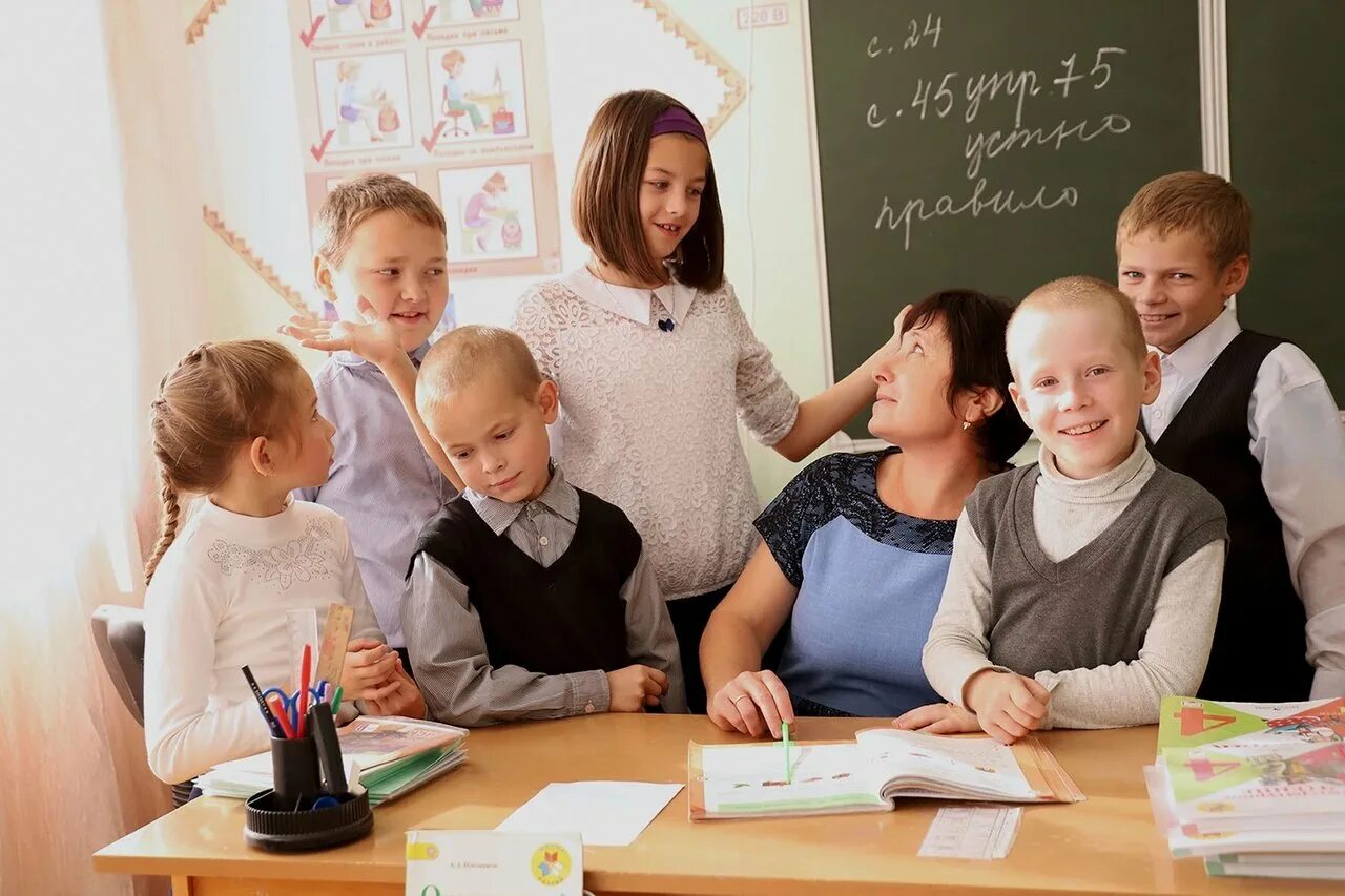 Живое фото в школе