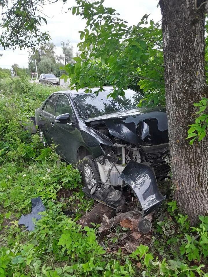 Авария в Порховском районе.