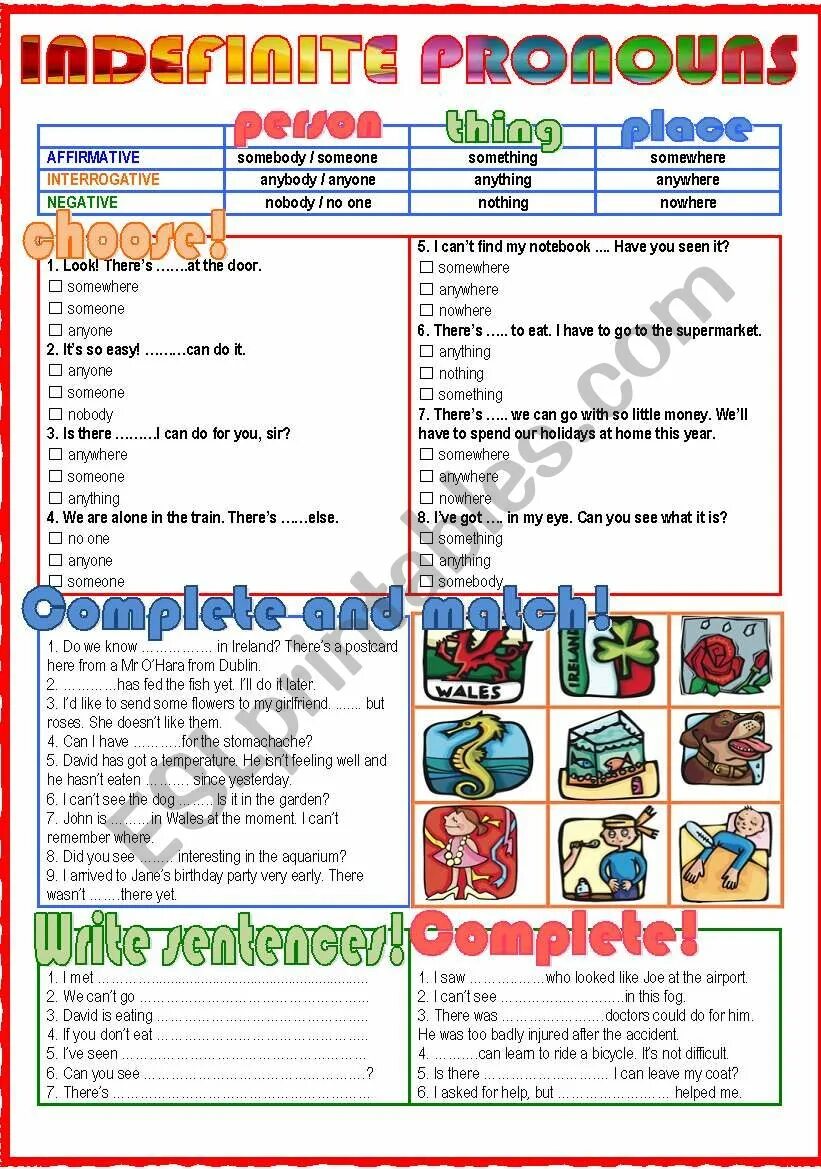 Someone something somewhere anyone anything anywhere. Indefinite pronouns exercises for kids. someone anyone worksheets. indefinite pronouns в английском. indefinite pronouns worksheet.