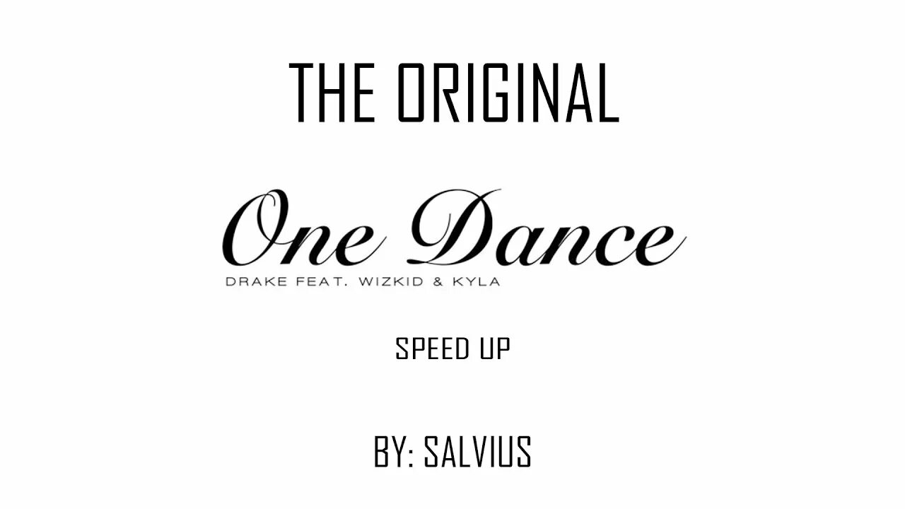 Белый танец песня speed up. One Dance Drake обложка. One Dance Drake Speed up. One Dance Drake feat Wizkid Kyla. Work feat Drake Speed up.
