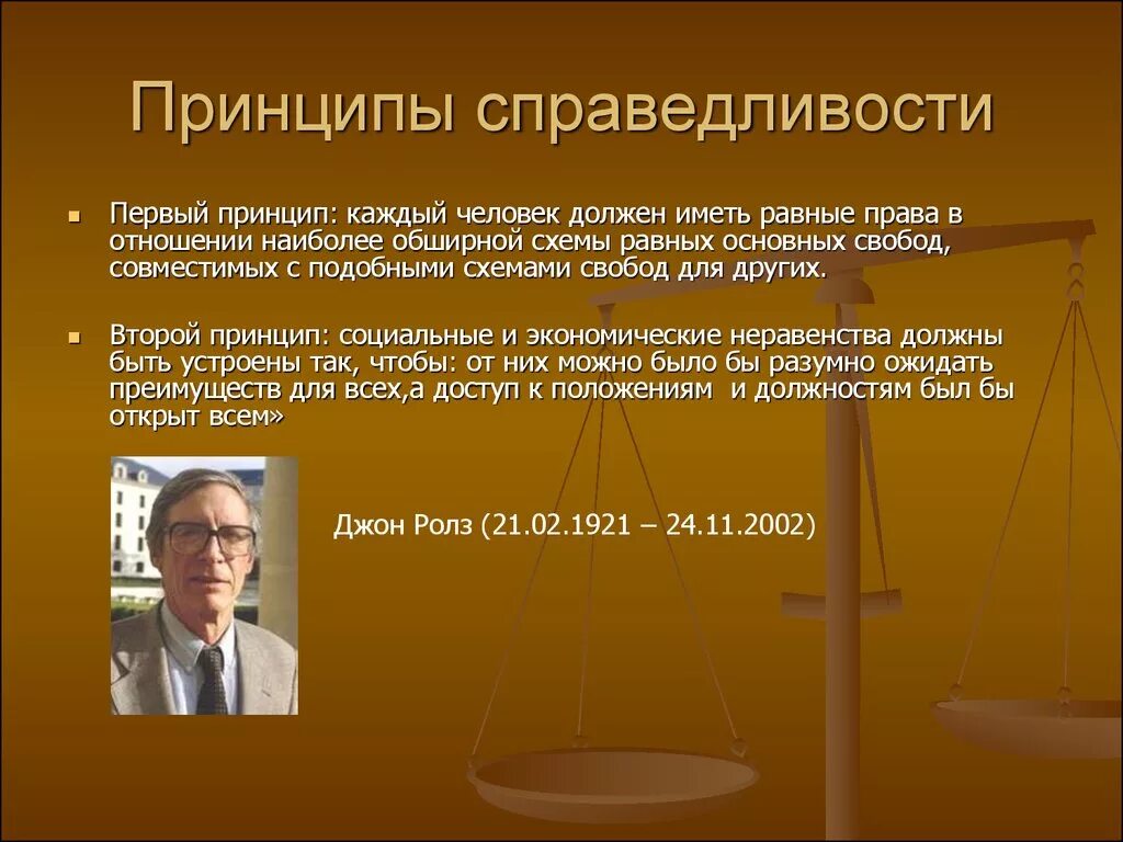 Справедливый человек пример. Принцип справедливости. Принцип социальной чправед. Идея социальной справедливости.