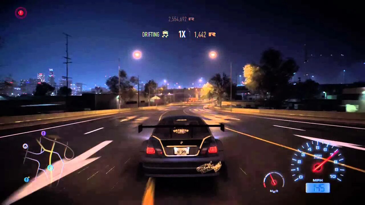 Nfs gameplay
