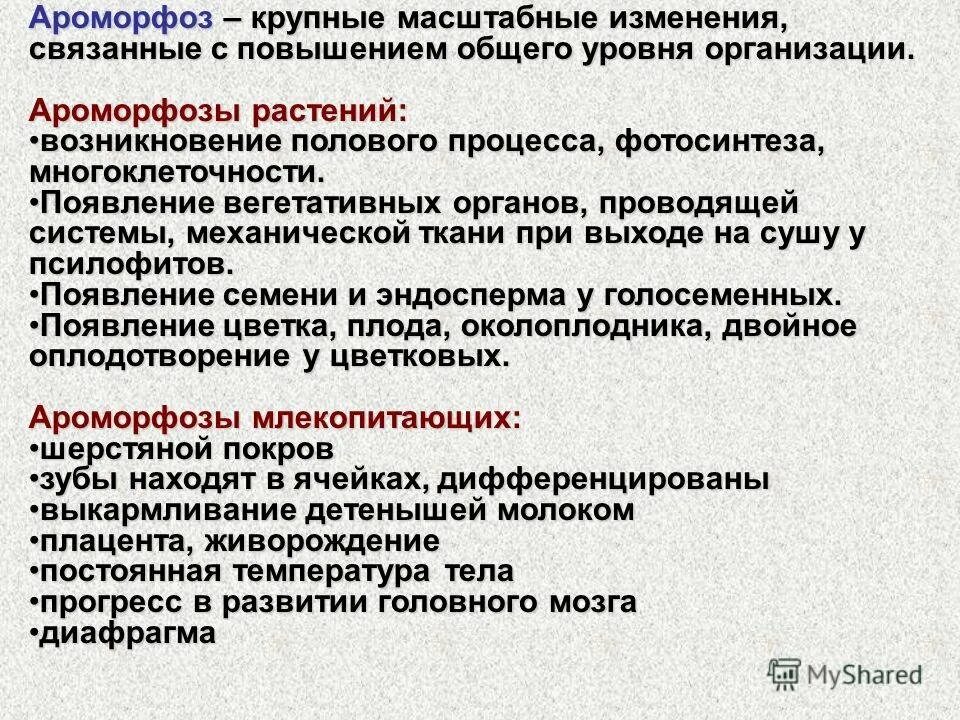 Найдите ошибки в приведенном тексте ароморфоз. Ароморфозы растений. примеры ароморфоза у растений. появление ароморфозов у растений. крупные ароморфозы растений.