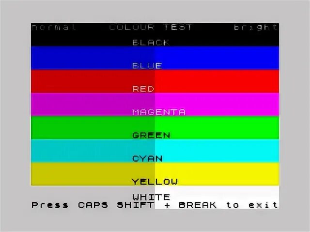 Тест цвет слова. Палитра ZX Spectrum. Палитра цветов Sinclair ZX Spectrum. Код цвета ZX Spectrum. Палитра Спектрума.